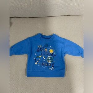 Patagonia baby sweatshirt - EUC - 6 months